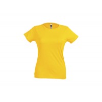 T-SHIRT SRA M/MANGA SOFIA AMARELO